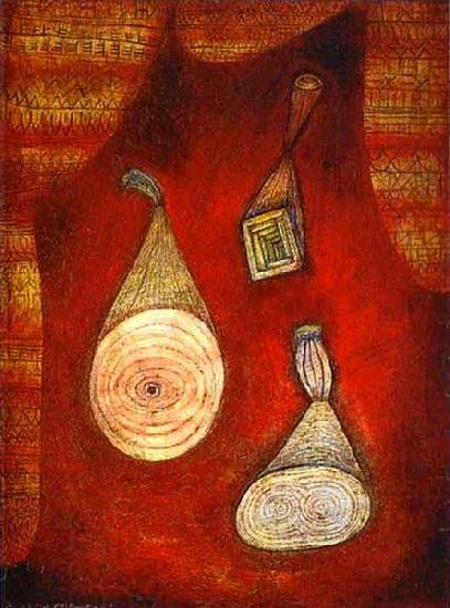 Paul Klee Oil and watercolor on cadboard China oil painting art